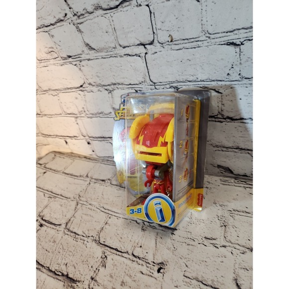 Fisher Price Imaginext DC Super Friends Head Shifters Flash & Speed Force Cycle - Picture 2 of 5